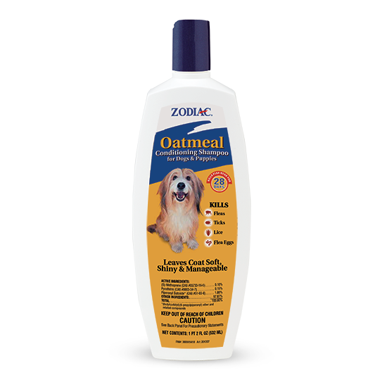 Zodiac Dog Zodiac Oatmeal Conditioning Shampoo for Dogs Puppies